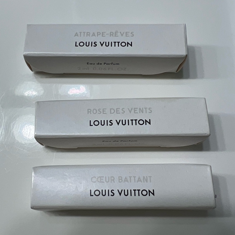 Louis Vuitton Luxury Perfume Samples x3